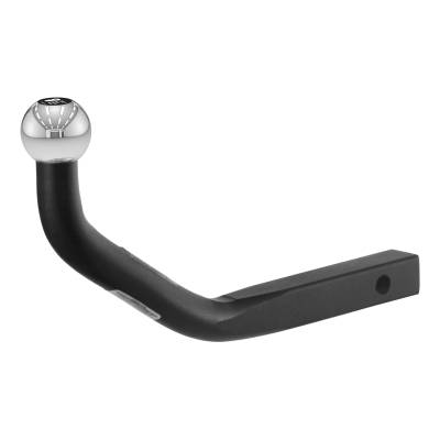 CURT - CURT 45591 Euro Mount 1-7/8" Ball 1-1/4" Shank 3500 lbs 5-1/8" High 11-1/4" Long