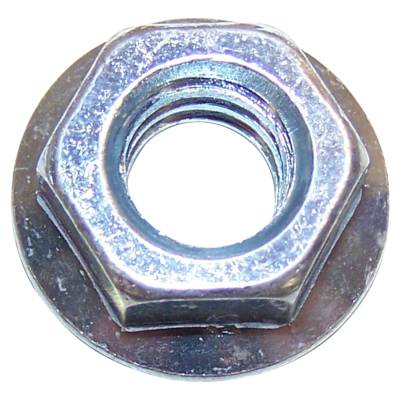 Crown Automotive Jeep Replacement - Crown Automotive J4006080 Flanged Nut for Jeep YJ/XJ/MJ/CJ5/CJ7/CJ8