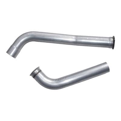 MBRP Exhaust - MBRP Exhaust DA6206 Alum Steel 3.5" Armor Lite Downpipe for 03-07 Ford F250/350