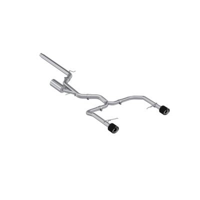 MBRP Exhaust - MBRP Exhaust S46153F T304 3" Cat-Back 2.5" Dual Rear F Tips for 22-26 Jetta GLI