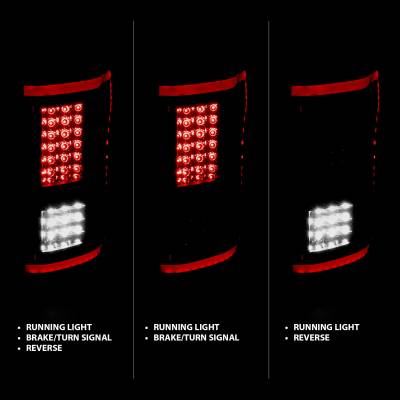Anzo USA - Anzo USA 311294 Taillight Assembly for 15-17 F150