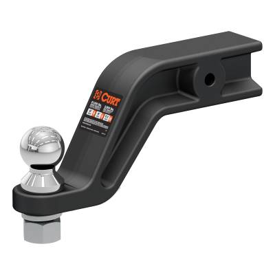 CURT - CURT 45376 Loaded Forged Ball Mount w/2-5/16" Ball 3" Shank 20000 lbs 6" Drop
