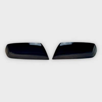 Trim Illusion - Trim Illusion MC6284BLK Front Door Mirror Covers Black Silverado/Sierra 1500