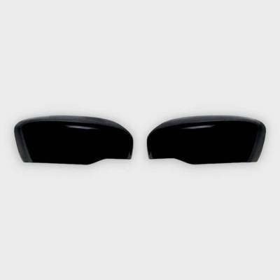 Trim Illusion - Trim Illusion MC6285BLK Front Door Mirror Covers Black for Rogue/Frontier