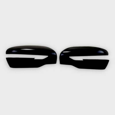 Trim Illusion - Trim Illusion MC6293BLK Front Door Mirror Covers Black for Rogue/Pathfinder