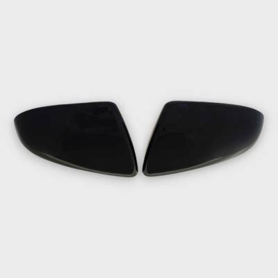 Trim Illusion - Trim Illusion MC6286BLK Front Door Mirror Covers Black for Hyundai Elantra