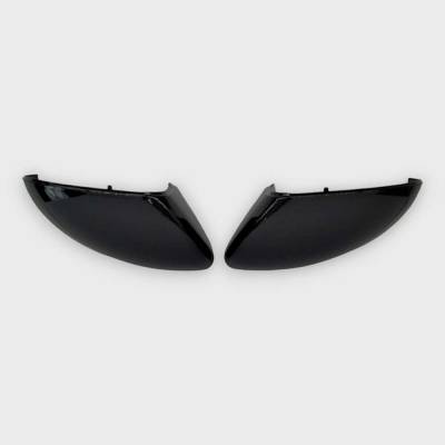 Trim Illusion - Trim Illusion MC6299BLK Front Door Mirror Covers Black for Nissan Altima