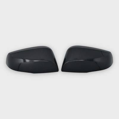 Trim Illusion - Trim Illusion MC6340BLK Front Door Mirror Covers Black for Toyota Highlander