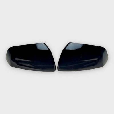 Trim Illusion - Trim Illusion MC6282BLK Front Door Mirror Covers Black GMC Acadia