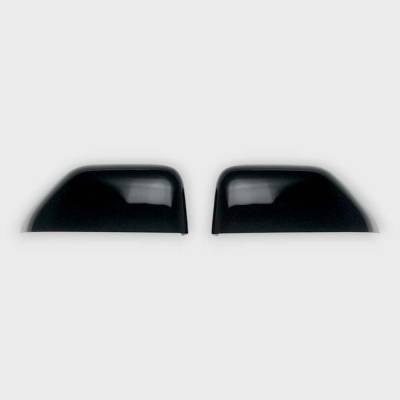 Trim Illusion - Trim Illusion MC6262BLK Front Door Mirror Covers Black Ford Super Duty