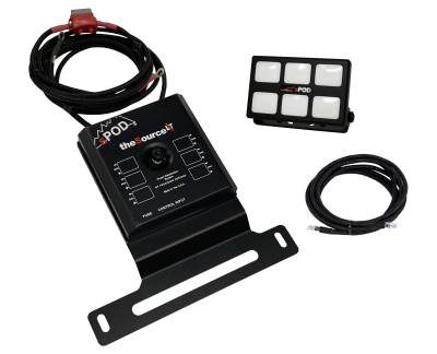 sPOD - sPOD 873180 SourceLT w/Mini6 for 18-26 Jeep Wrangler JL & Gladiator JT