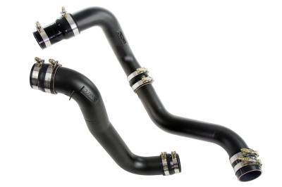 HPS Performance - HPS 17-150WB Black Intercooler Charge Pipe Set for 13-16 LML Duramax 6.6L Diesel