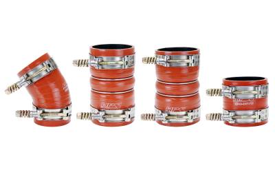 HPS Performance - HPS 57-1537 Intercooler Hose Boots Kit for 05-07 Ford F250 Superduty 6.0L