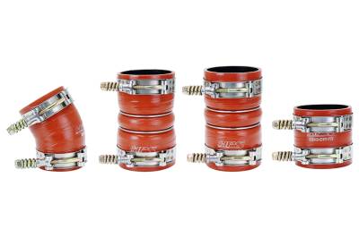 HPS Performance - HPS 57-1538 Intercooler Hose Boots Kit for 03-04 Ford F350 Superduty 6.0L