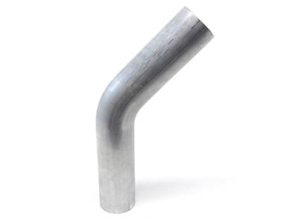 HPS Performance - HPS AT45-100-CLR-15 6061 Alum. 45-DEG Elbow Tubing 1" OD Tight Radius 1.5" CLR