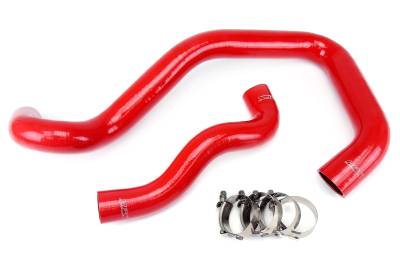 HPS Performance - HPS 57-1214-RED Red Silicone Radiator Hose Kit for 03.5-05 Ford Excursion 6.0L