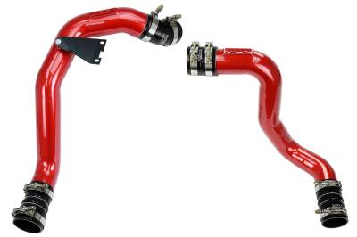 HPS Performance - HPS 17-145R Red Hot/Cold Charge Pipe Intercooler Boots 03-07 Ford F550 Superduty