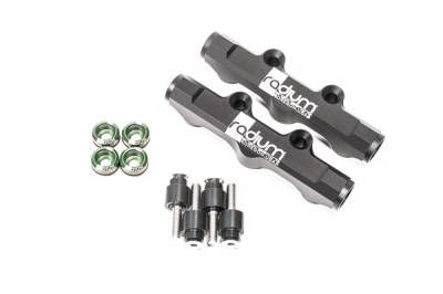 RADIUM Engineering - RADIUM Engineering 20-0568-02 Fuel Rails Top Feed Conversion for Subaru EJ