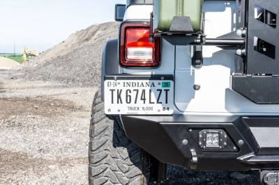 LoD Offroad - LoD Offroad JLP1801 JL Destroyer Rear License Plate Relo Kit