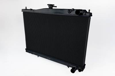 CSF Cooling - Racing & High Performance Division - CSF 7230B High-Performance All-Aluminum Radiator Black for R33 Skyline GT-R/GTS