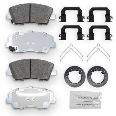 NRS Brakes - NRS Brakes NS2117 Front Disc Brake Pad Set for Genesis/Kia 2.0