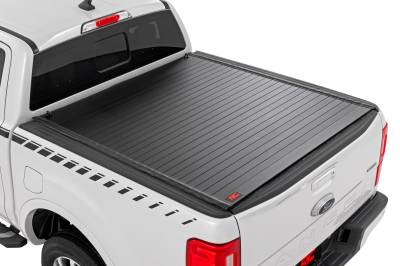 Rough Country Suspension Systems - Rough Country 50219500 Hard Roll-up Tonneau Cover for 19-23 Ford Ranger 5'