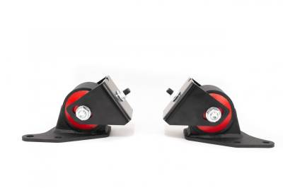 Innovative Mounts - Innovative Mounts 113250-60A Engine Mount Kit 1.6L Red for 90-93 Mazda Miata