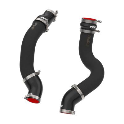 Pacific Performance Engineering - PPE 215022020 Hot/Cold Side Intercooler Charge Pipe Black for 19-25 RAM 6.7L