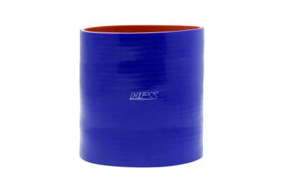 HPS Performance - HPS HTSC-500-L9-BLUE Silicone Coupler Hose High Temp 4-Ply 5" ID 9" Long Blue