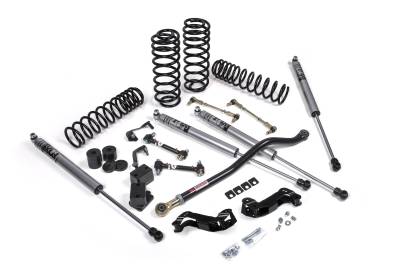 JKS - JKS JSPEC204KFA J-Krawl 3" Lift Kit HD Coils for 21-26 Jeep Wrangler JL 4xe 4Dr