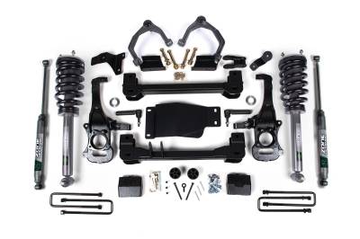 Zone Offroad - Zone Offroad ZONC69LN 4" FR/3" RR NX2 Lift Kit for 19-24 Trail Boss/AT4 1500 4WD
