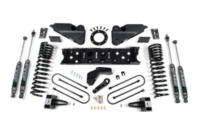 Zone Offroad - Zone Offroad ZOND181N 4" Front/2" Rear Nitro Lift Kit for 25-26 RAM 3500 Gas