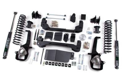 Zone Offroad - Zone Offroad ZOND21LN 6" Front/5" Rear NX2 Lift Kit for 12 RAM 1500 4WD