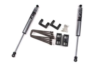 Zone Offroad - Zone Offroad ZONC64LN 2" FR/2" RR NX2 Lift Kit for 07-18 Silverado/Sierra 1500