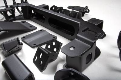 Zone Offroad - Zone Offroad ZOND160LN 5" FR/4" RR NX2 Lift Kit for 25-26 RAM 1500 4WD