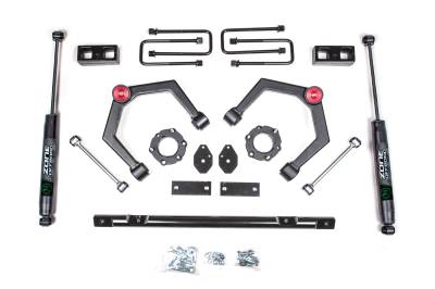 Zone Offroad - Zone Offroad ZONN1F 2" Front/Rear FOX Lift Kit for 16-24 Titan XD 4WD