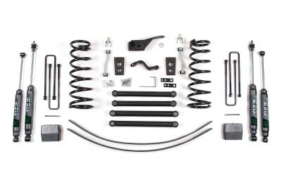 Zone Offroad - Zone Offroad ZOND44F 5" Front/Rear FOX Lift Kit for 94-99 Dodge 1500