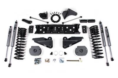 Zone Offroad - Zone Offroad ZOND154N 4" FR/2.5" RR Nitro Lift Kit for 25-26 RAM 2500 Diesel 4WD