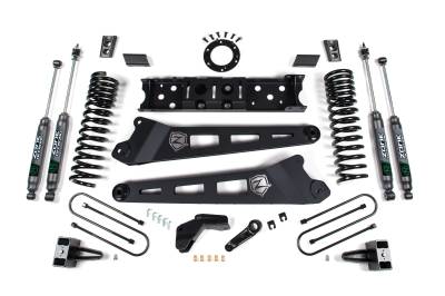 Zone Offroad - Zone Offroad ZOND177N 4" Front/2" Rear Nitro Lift Kit for 25-26 RAM 3500 Gas