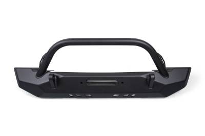 JKS - JKS CWLTJ10211 Pyro Midwidth Front Bumper Bull Bar for 76-06 Jeep CJ/YJ/TJ
