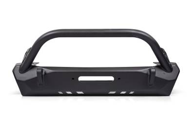 JKS - JKS CWLTJ10111 Pyro Stubby Front Bumper Bull Bar for 76-06 Jeep CJ/YJ/TJ