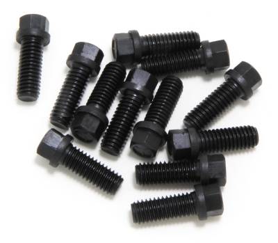 Trans-Dapt Performance - Trans-Dapt 4904 Header Bolts 3/8"-16x1" Mini Head for ChevyBB Chrysler/Pontiac