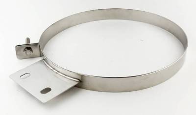Pypes Performance Exhaust - Pypes HSC008 8" S.S. Diesel Stack Exhaust Clamp Polished Universal