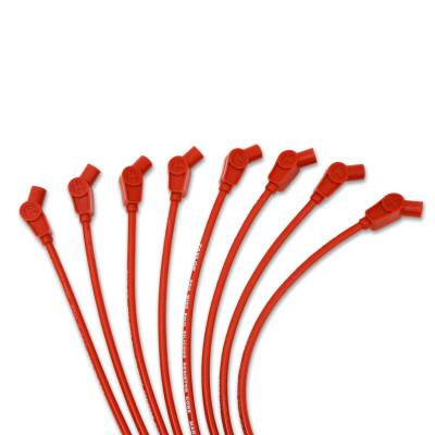 Taylor Cable - Taylor Cable 70253 8mm Resistor Core Pro Spark Plug Wire Set Red Universal
