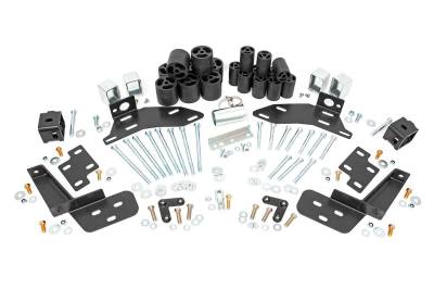 Rough Country Suspension Systems - Rough Country 3" Body Lift Kit 95-99 GM 1500 Trucks RC704