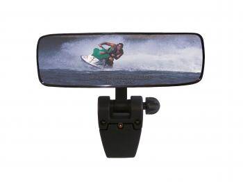 Cipa Mirrors - CIPA Mirrors 11083 Comp II Boat Mirror 4"x11" Convex Glass Face w/Bracket