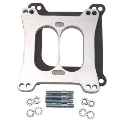 Edelbrock - Edelbrock 8715 Carburetor Spacer Divided Center 1/2" Thick for 2-Plane Manifolds