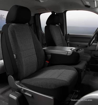 FIA - FIA OE38-31 CHARC OE FRONT 40/20/40 Seat Cover Sil/SIERRA 14-19/2500/3500 15-19