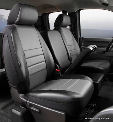 FIA - FIA SL69-11 GRAY SL FRONT 40/20/40 Seat Cover for 02-05 Dodge RAM Truck