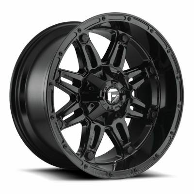 Fuel 1PC - Fuel Off Road D625 HOSTAGE 17x9 5x4.5 5x5.0 -12mm Gloss Black D62517902645